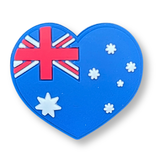 SunnyCharm - Australia Flag Heart