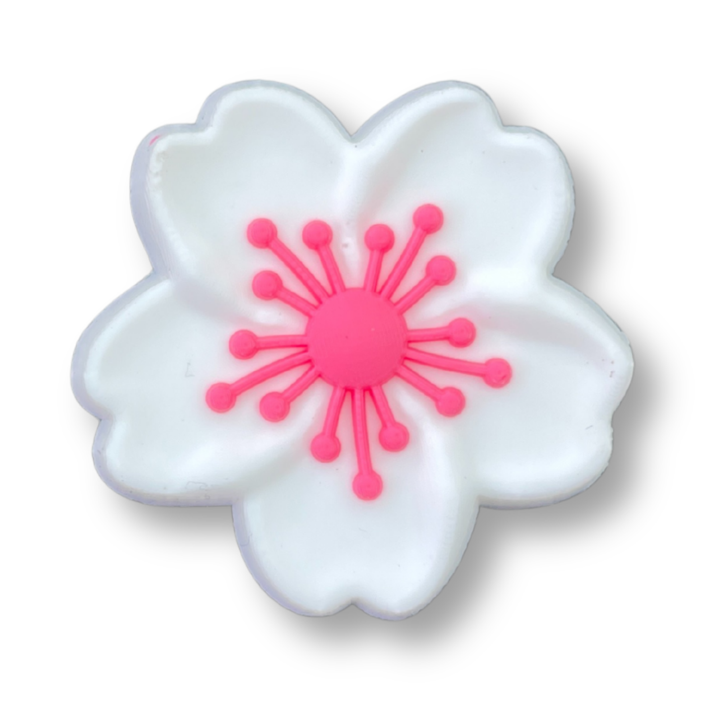 SunnyCharm - Flower (White/Pink)