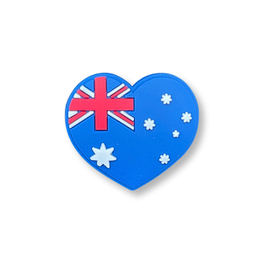 SunnyCharm - Australia Flag Heart